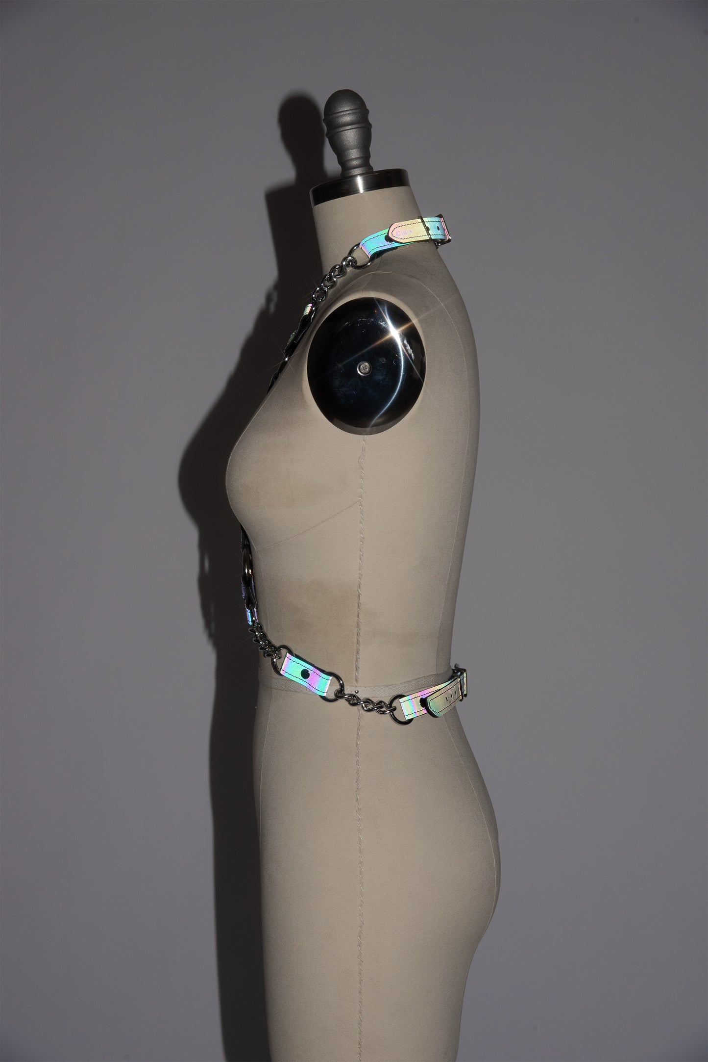 Reflective Rainbow Industrial Chained Harness