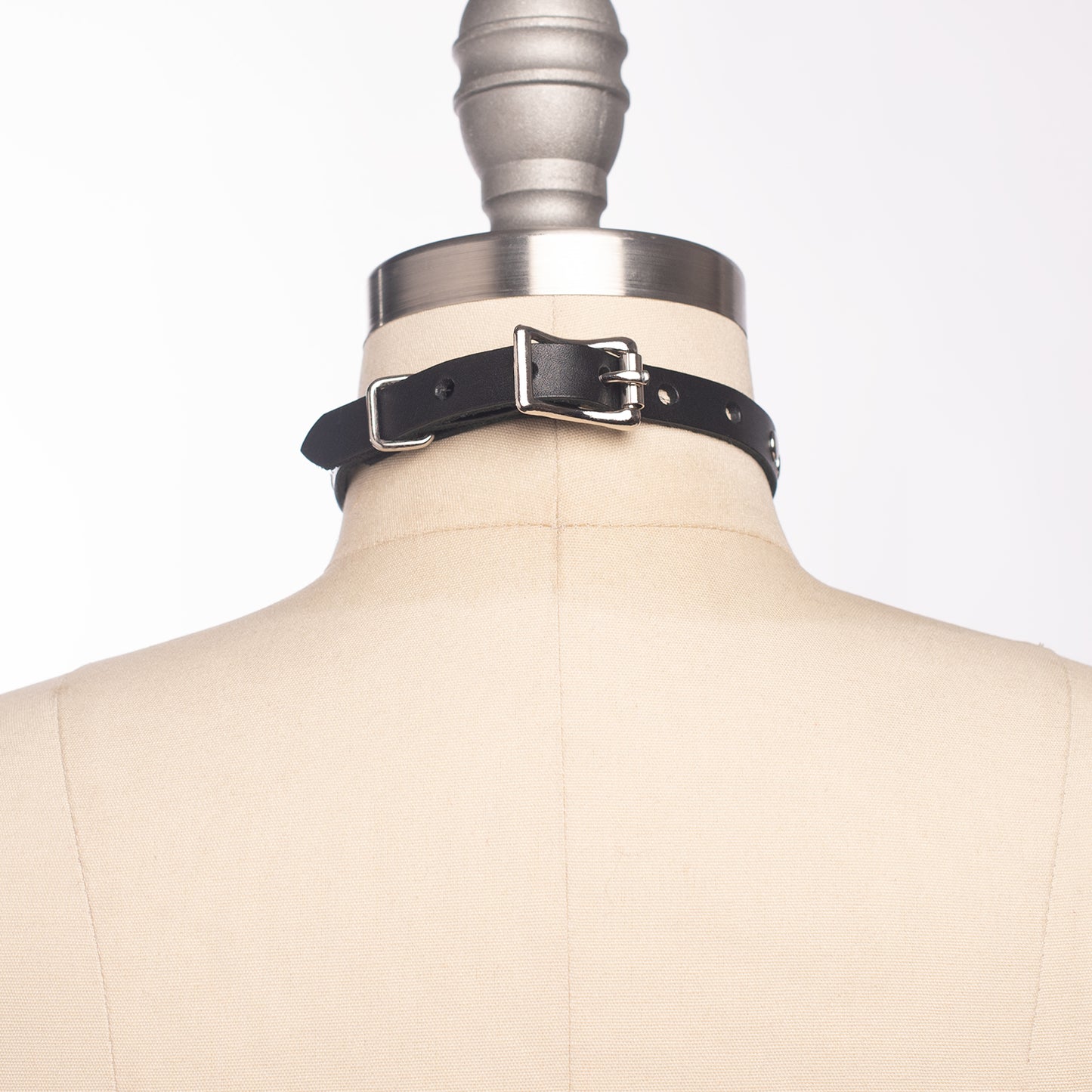 Studded Tassel Collar Choker