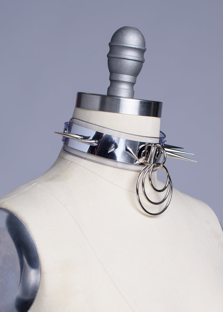 Pvc Choker Metal Choker Collar