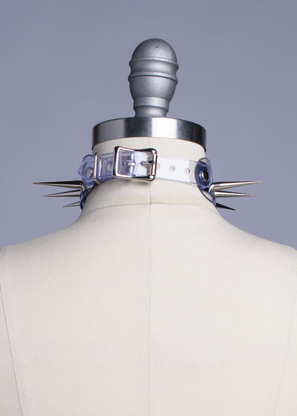 Very Metal Spiked Choker Collar