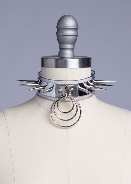 Very Metal Spiked Choker Collar