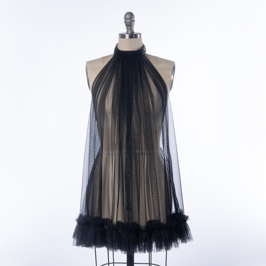Lucille Choker Peignoir Dress