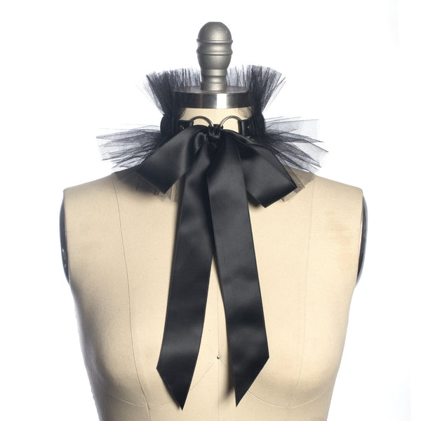 Rococo Ruffle Choker Collar