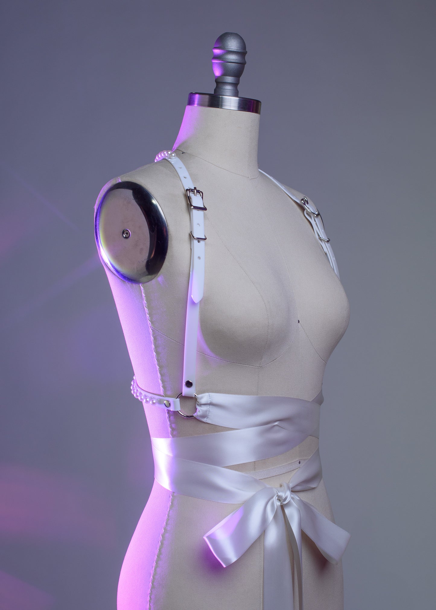 Rita Pearl Ribbon Harness