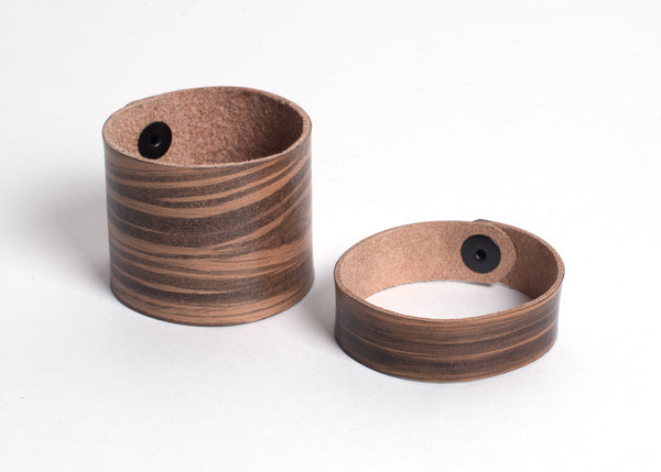 Log Lady Woodgrain Cuff Bracelet