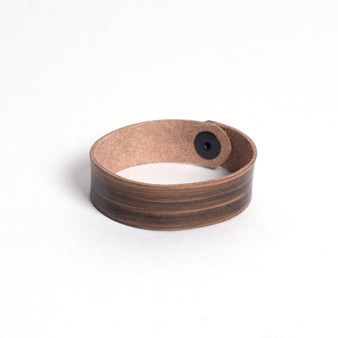 Log Lady Woodgrain Bangle Bracelet