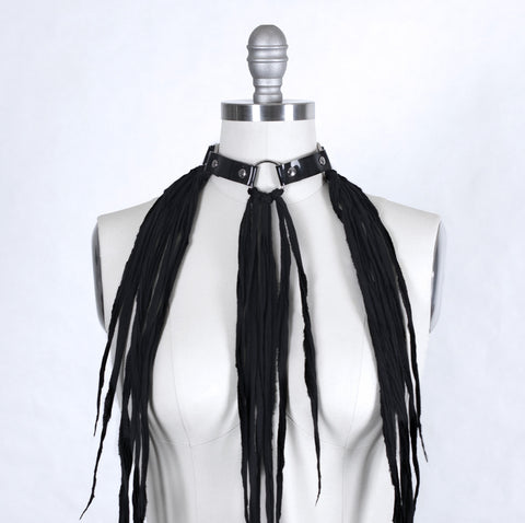 Wraith Fringe Collar Choker - APATICO - 1